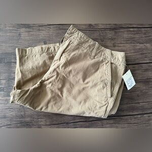 New Lucky Brand Mens Beige Chino Shorts Size 36 Outdoor Casual Cargo
